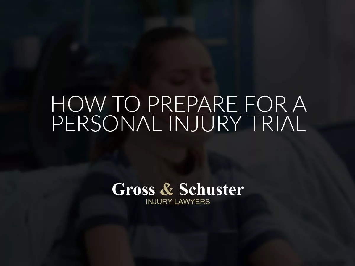 How to Prepare for a Personal Injury Trial