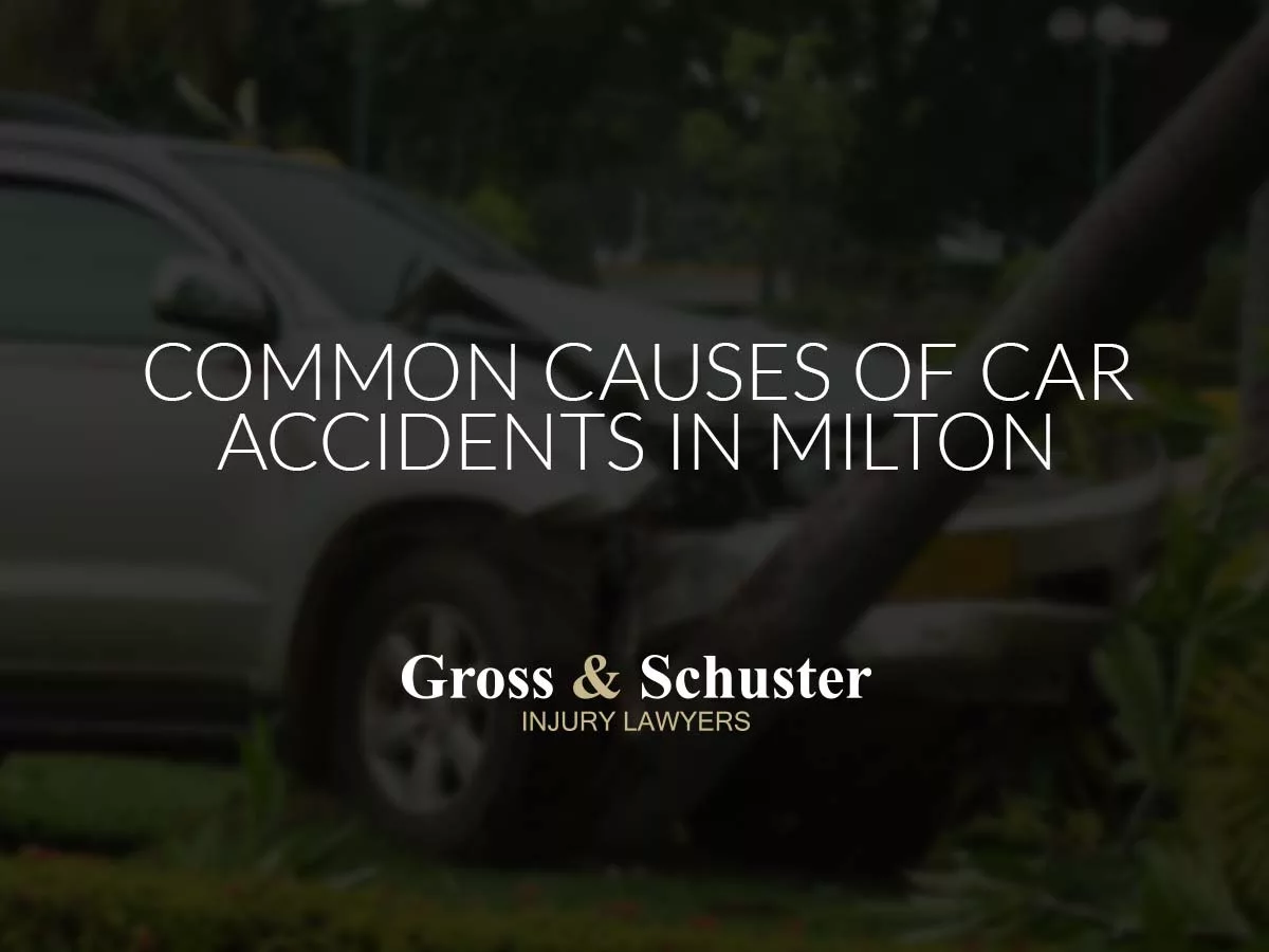 Common Causes of Car Accidents in Milton: Insights and Prevention Strategies
